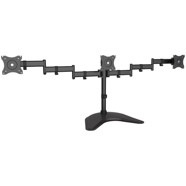 Betterbattery 13-27 in. Articulated Freestanding Full-Motion Triple Monitor Desk Stand BE3196948 - main